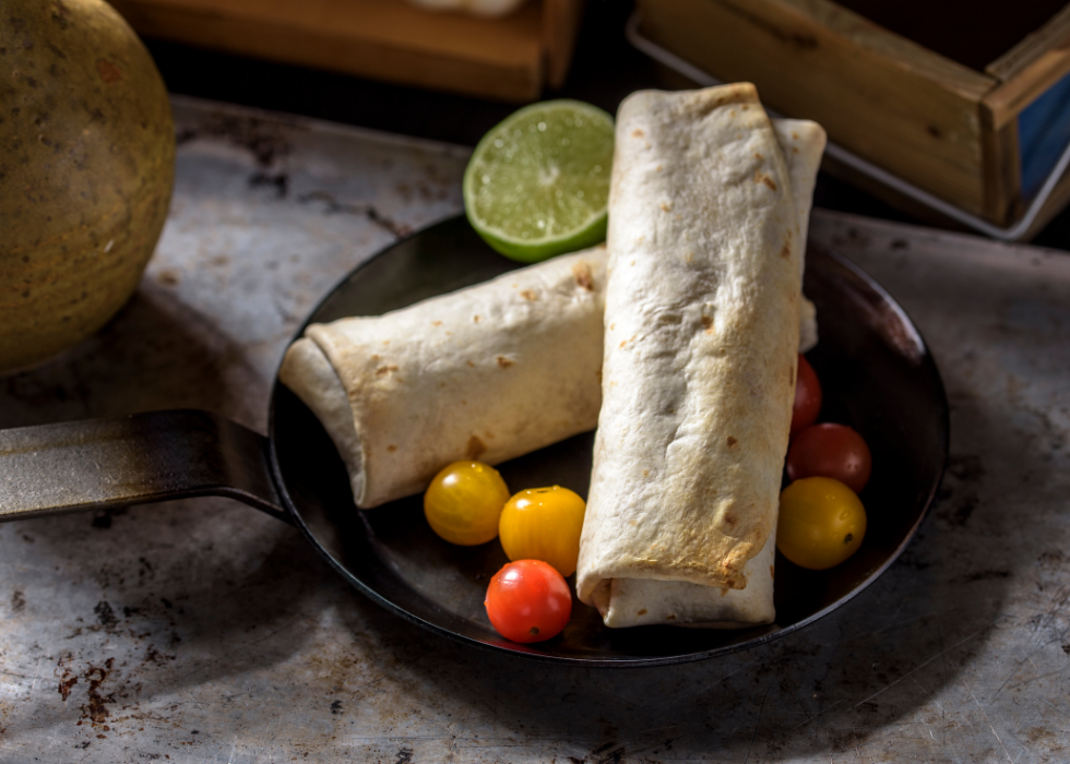 Taco Grande w Szczecinie - Vege Burrito!